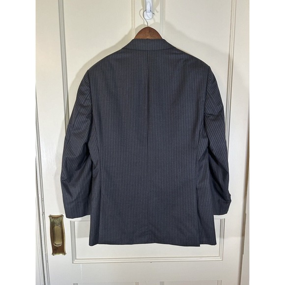 Brooks Brothers 1818 Men's Golden Fleece Madison Charcoal Pin Stripe Blazer 41R - Picture 2 of 14
